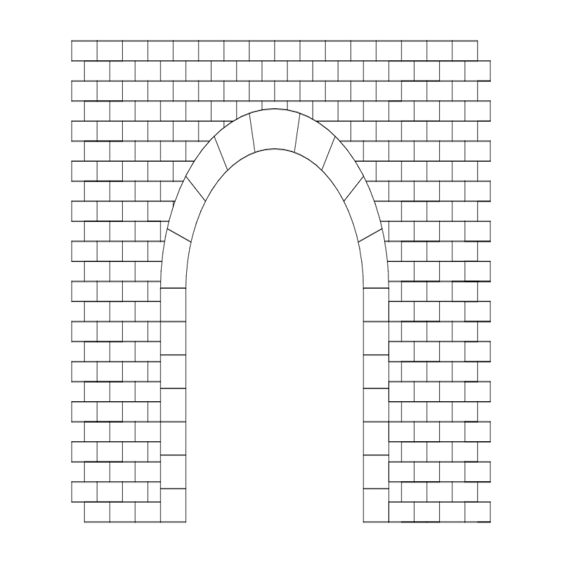 طرح پل مناسب برای استفاده در دستگاه های cnc چوب و cnc لیزر - bridge dxf file