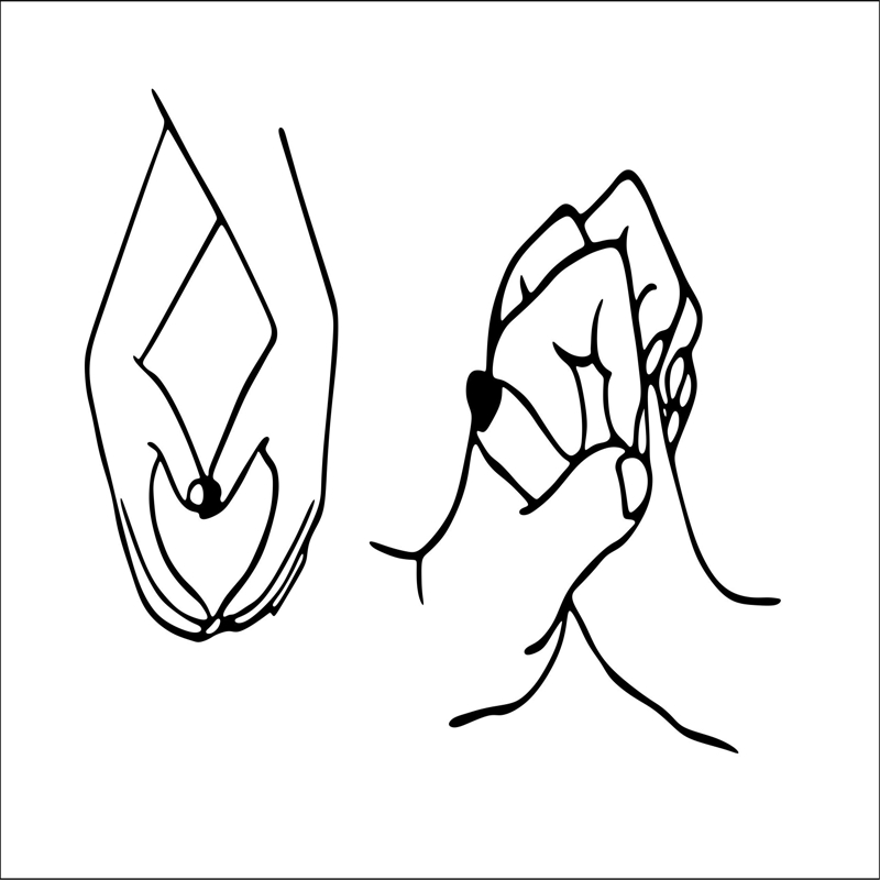 طرح عشق با دستان شیرین مناسب برای استفاده در دستگاه های cnc چوب و cnc لیزر - sweet hands love cdr file