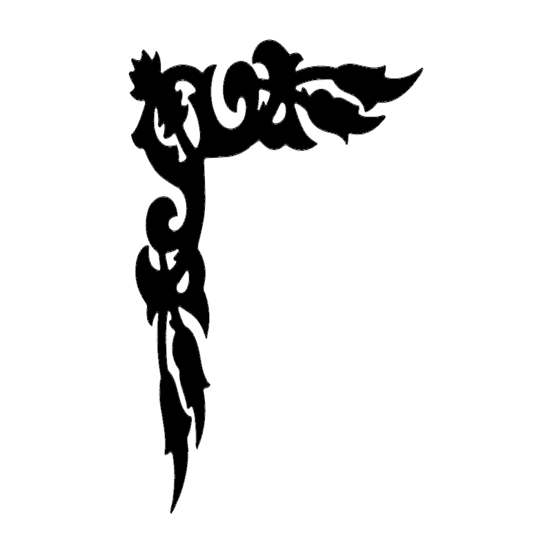 طرح دکور شماره ۶ مناسب برای استفاده در دستگاه های cnc چوب و cnc لیزر - decor 6 dxf file