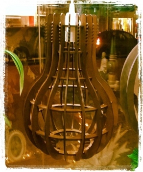 طرح cnc پازل سه بعدی چراغ مناسب برای استفاده در دستگاه های cnc چوب و cnc لیزر - lamp 3d puzzle cnc plan dxf file