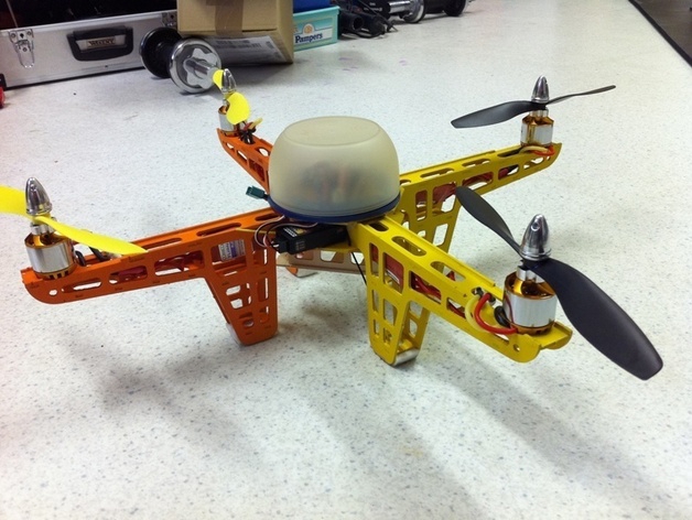طرح قاب پهپاد مناسب برای استفاده در دستگاه های cnc چوب و cnc لیزر - drone frame dxf file