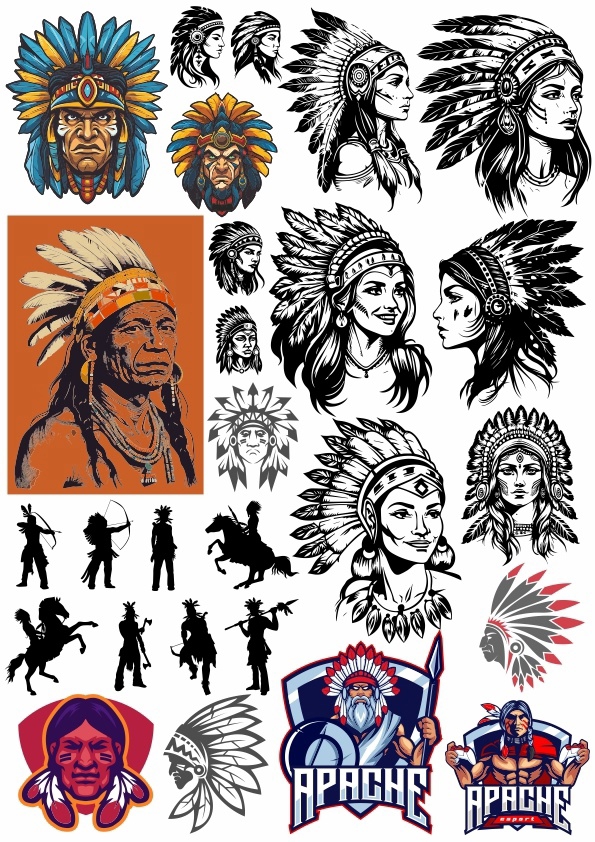 طرح مجموعه وکتورهای هندی مناسب برای استفاده در دستگاه های cnc چوب و cnc لیزر - indian vectors set cdr file