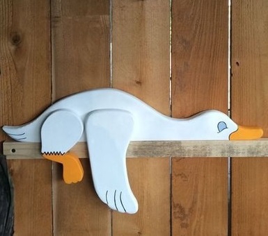 طرح حصار اردک بامزه مناسب برای استفاده در دستگاه های cnc چوب و cnc لیزر - laser cut duck fun fence ideas fence peekers cdr file