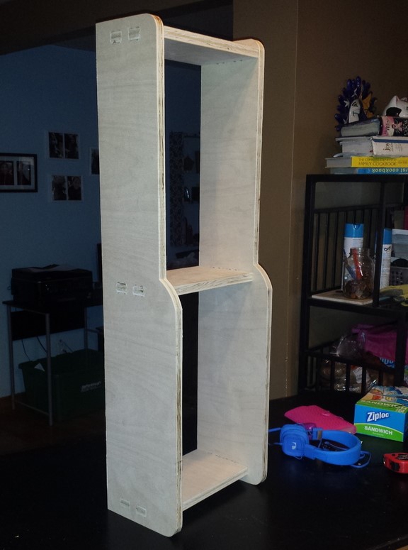 طرح الگوی روتر cnc قفسه مناسب برای استفاده در دستگاه های cnc چوب و cnc لیزر - shelf cnc router template dxf file