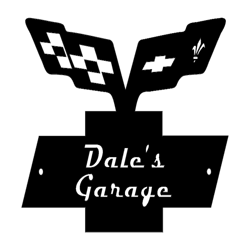 طرح گاراژ دیلز مناسب برای استفاده در دستگاه های cnc چوب و cnc لیزر - dales garage dxf file