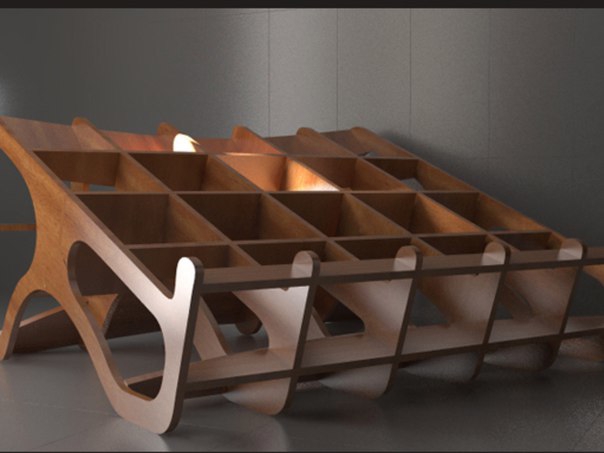طرح پایه لپ تاپ اوون مناسب برای استفاده در دستگاه های cnc چوب و cnc لیزر - owen laptop stands dxf file