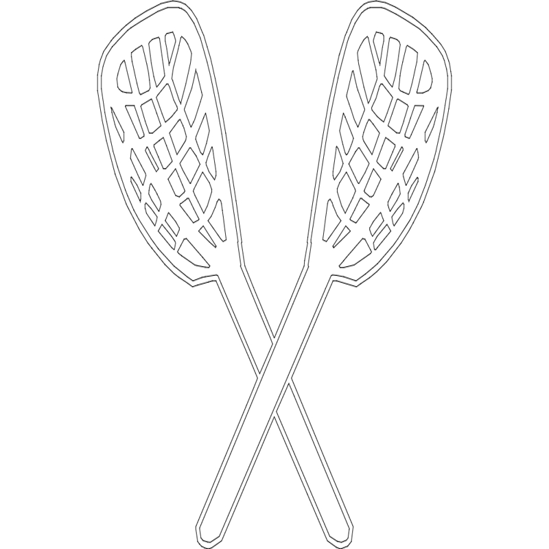 طرح لاکراس مناسب برای استفاده در دستگاه های cnc چوب و cnc لیزر - lacrosse dxf file