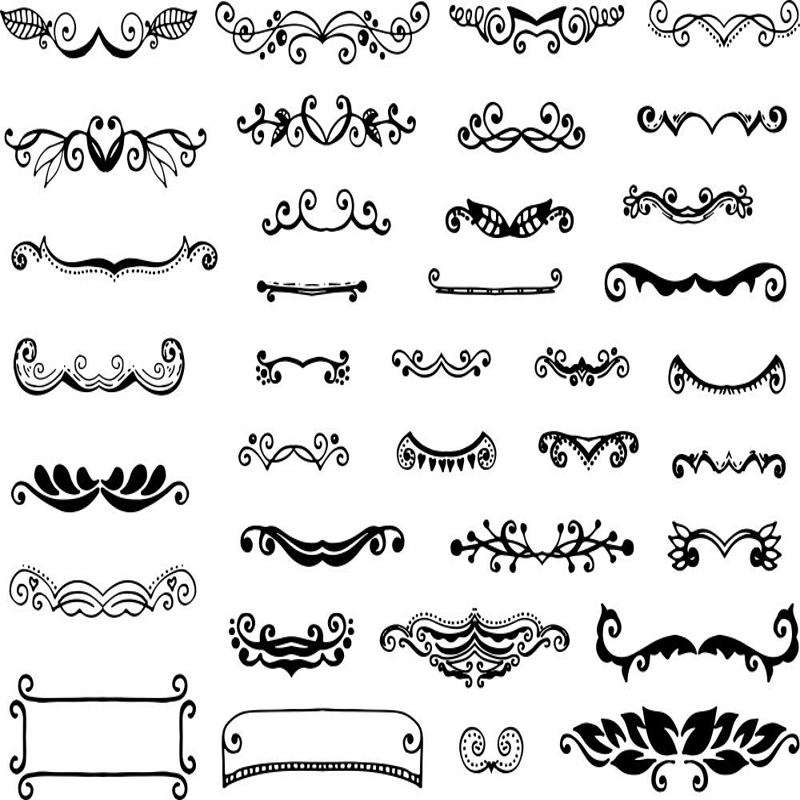 طرح وکتور عناصر قدیمی مناسب برای استفاده در دستگاه های cnc چوب و cnc لیزر - vintage elements vectors cdr file