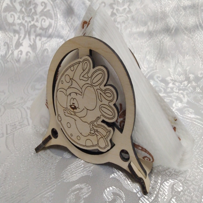 طرح جا دستمال کاغذی ۲۰۲۰ مناسب برای استفاده در دستگاه های cnc چوب و cnc لیزر - laser cut napkin holders 2020 cdr file