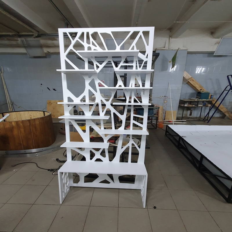 طرح قفسه پارتیشن mdf 16mm مناسب برای استفاده در دستگاه های cnc چوب و cnc لیزر - laser cut partition shelf mdf 16mm cdr file