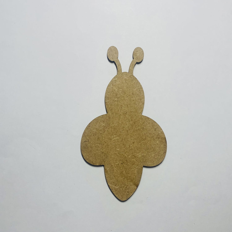 طرح زنبور چوبی مناسب برای استفاده در دستگاه های cnc چوب و cnc لیزر - laser cut wooden bumble bee cutout cdr file