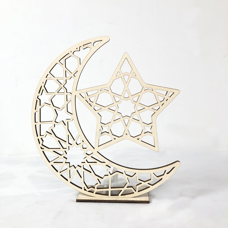 طرح تزئینات چوبی ماه رمضان مناسب برای استفاده در دستگاه های cnc چوب و cnc لیزر - laser cut ramadan decorations wooden ornaments dxf file