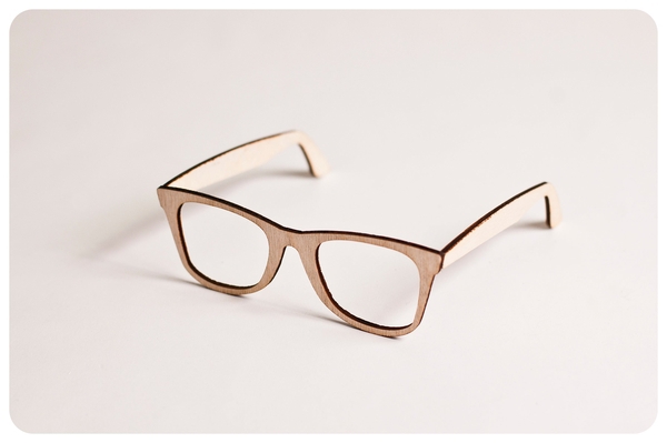 طرح فریم عینک آفتابی مناسب برای استفاده در دستگاه های cnc چوب و cnc لیزر - laser cut sunglass eyeglass frames ai file