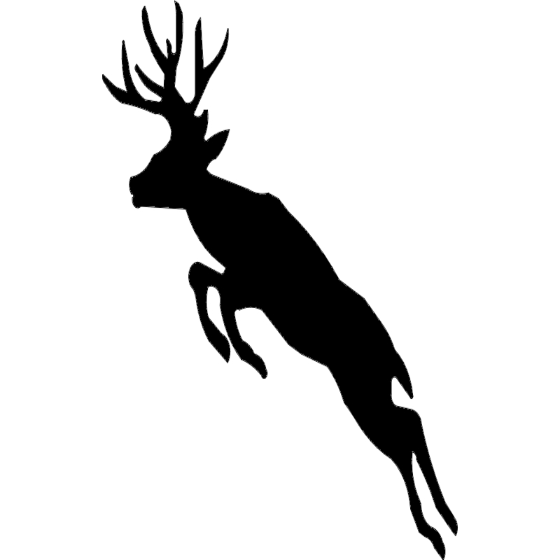 طرح گوزن مناسب برای استفاده در دستگاه های cnc چوب و cnc لیزر - deer dxf file
