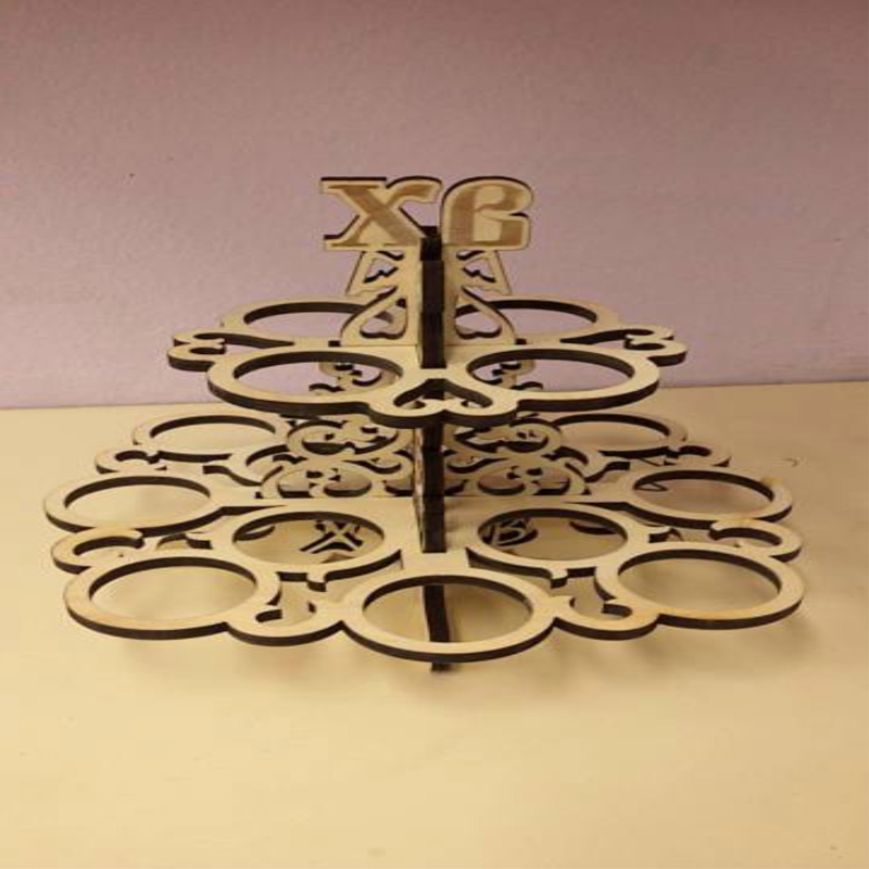 طرح پودستاوکا پود کولیچ مناسب برای استفاده در دستگاه های cnc چوب و cnc لیزر - podstavka pod kulich cdr file