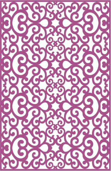 طرح پنل وکتور بدون درز شماره ۲۳۳ مناسب برای استفاده در دستگاه های cnc چوب و cnc لیزر - laser cut vector panel seamless 233 cdr file