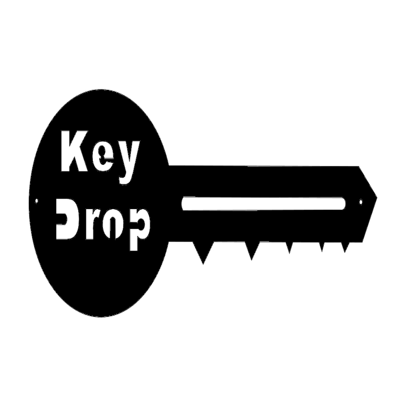 طرح رها کردن کلید مناسب برای استفاده در دستگاه های cnc چوب و cnc لیزر - key drop dxf file