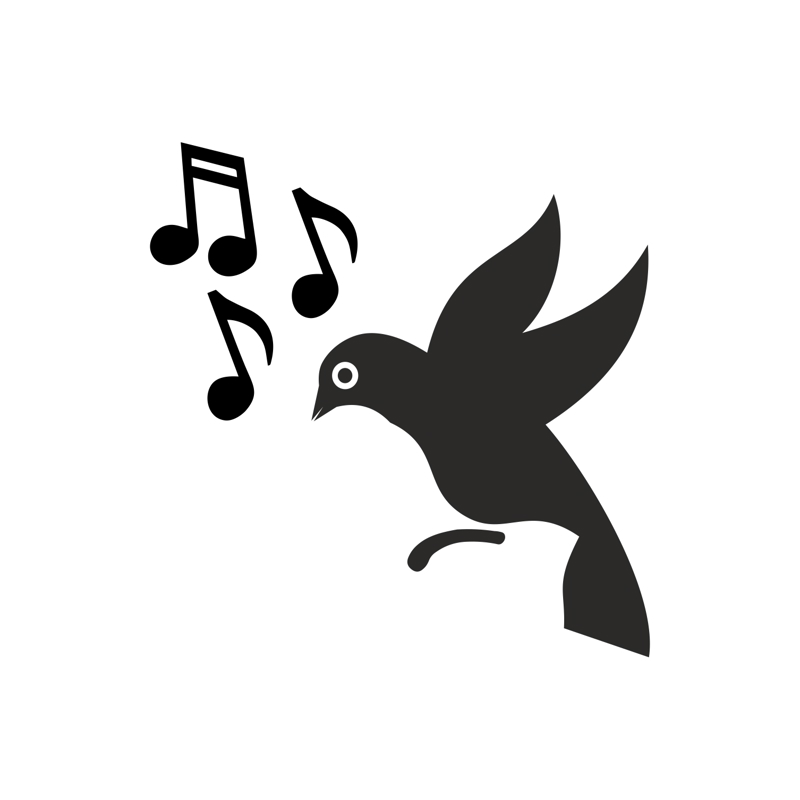 طرح وکتور طرح پرنده (سیلوئت) مناسب برای استفاده در دستگاه های cnc چوب و cnc لیزر - bird silhouette vector cdr file
