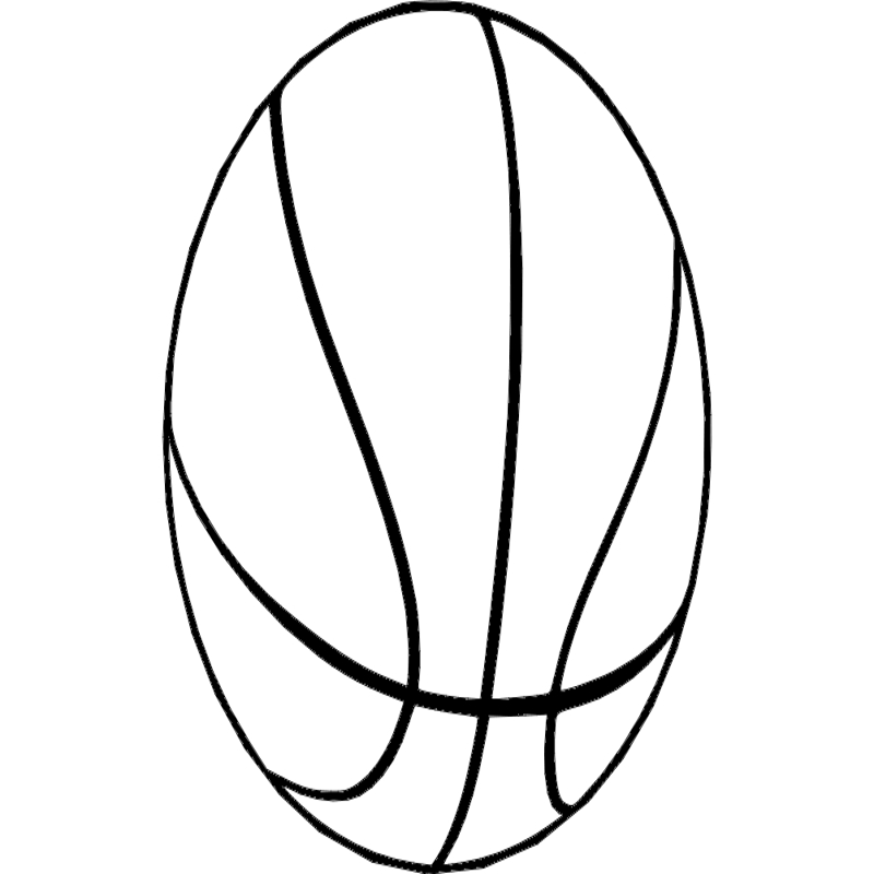 طرح بسکتبال ۲ مناسب برای استفاده در دستگاه های cnc چوب و cnc لیزر - basketball 2 dxf file