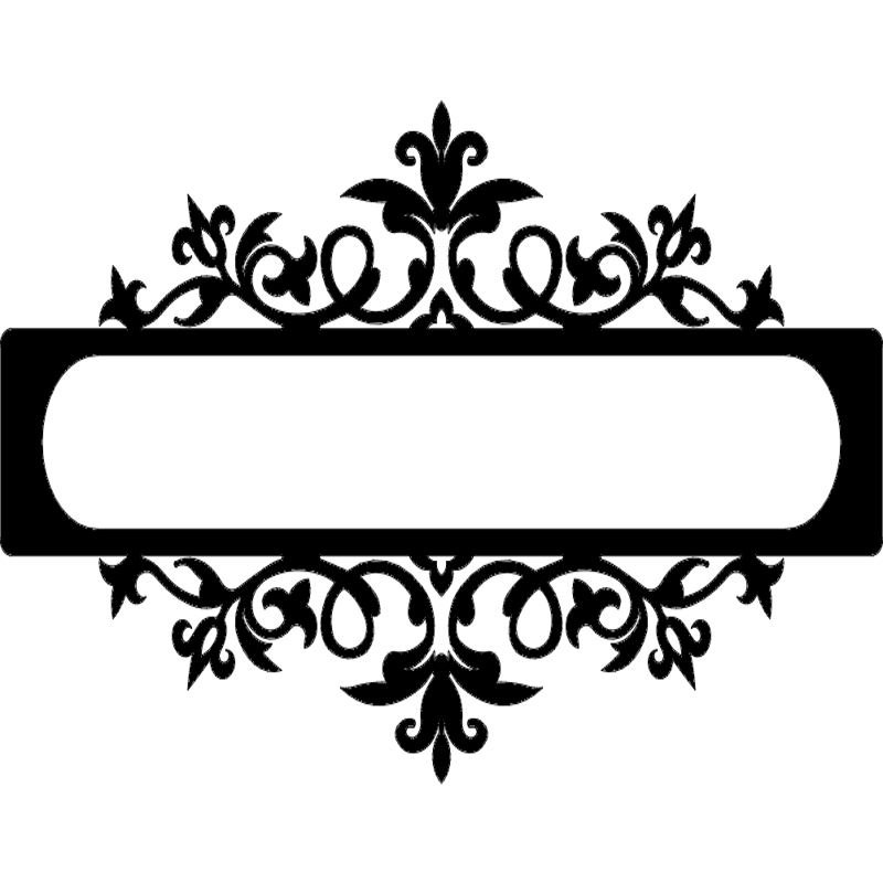 طرح طومار گل مناسب برای استفاده در دستگاه های cnc چوب و cnc لیزر - flower scroll dxf file