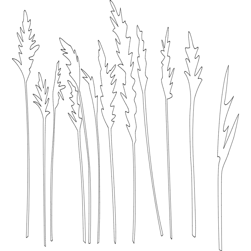 طرح درختان و گیاهان مناسب برای استفاده در دستگاه های cnc چوب و cnc لیزر - trees and plants dxf file