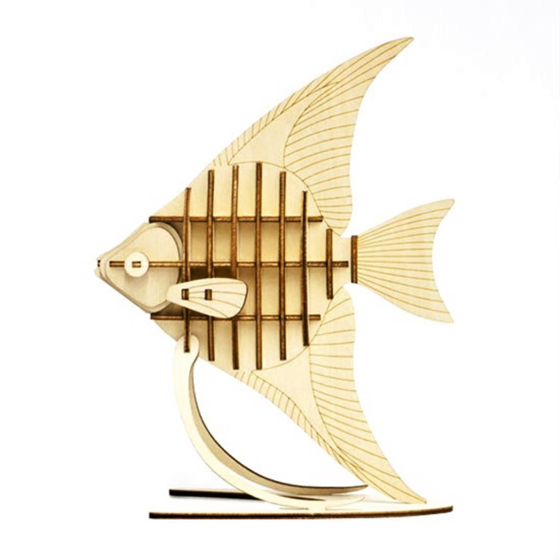 طرح ماهی مهتا مناسب برای استفاده در دستگاه های cnc چوب و cnc لیزر - fish mehta dxf file