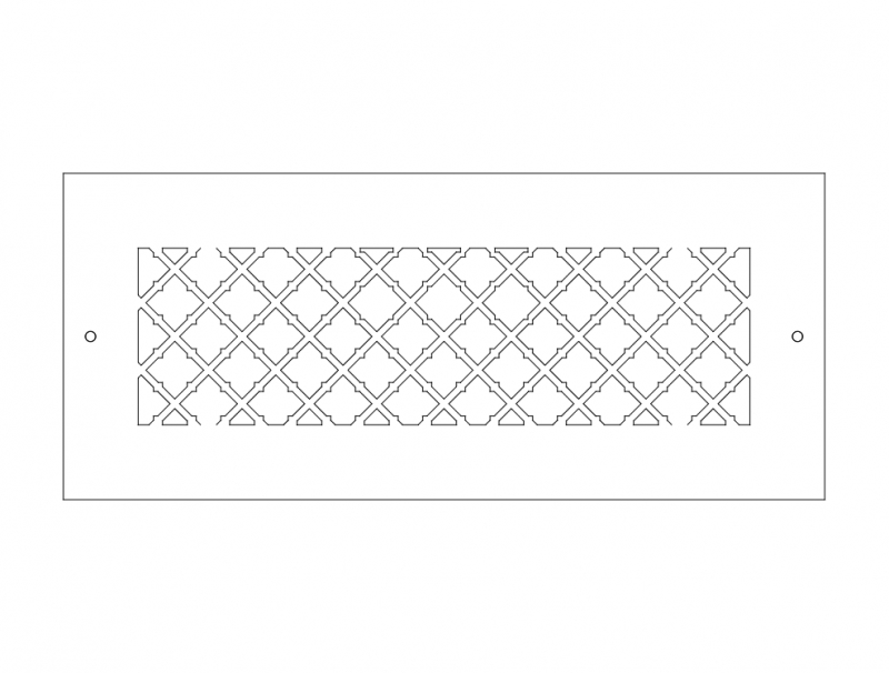طرح الگوی جدید ۱۴x۶ مناسب برای استفاده در دستگاه های cnc چوب و cnc لیزر - 14x6 new pattern dxf file