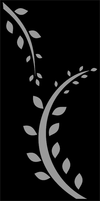 طرح گل بدون درز و بدون درز مناسب برای استفاده در دستگاه های cnc چوب و cnc لیزر - seamless pattern floral motif silver cdr file