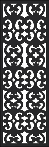 طرح الگوی پنجره مناسب برای استفاده در دستگاه های cnc چوب و cnc لیزر - window pattern design cdr file
