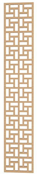 طرح هندسی مشبک مناسب برای استفاده در دستگاه های cnc چوب و cnc لیزر - lattice geometric pattern dxf file
