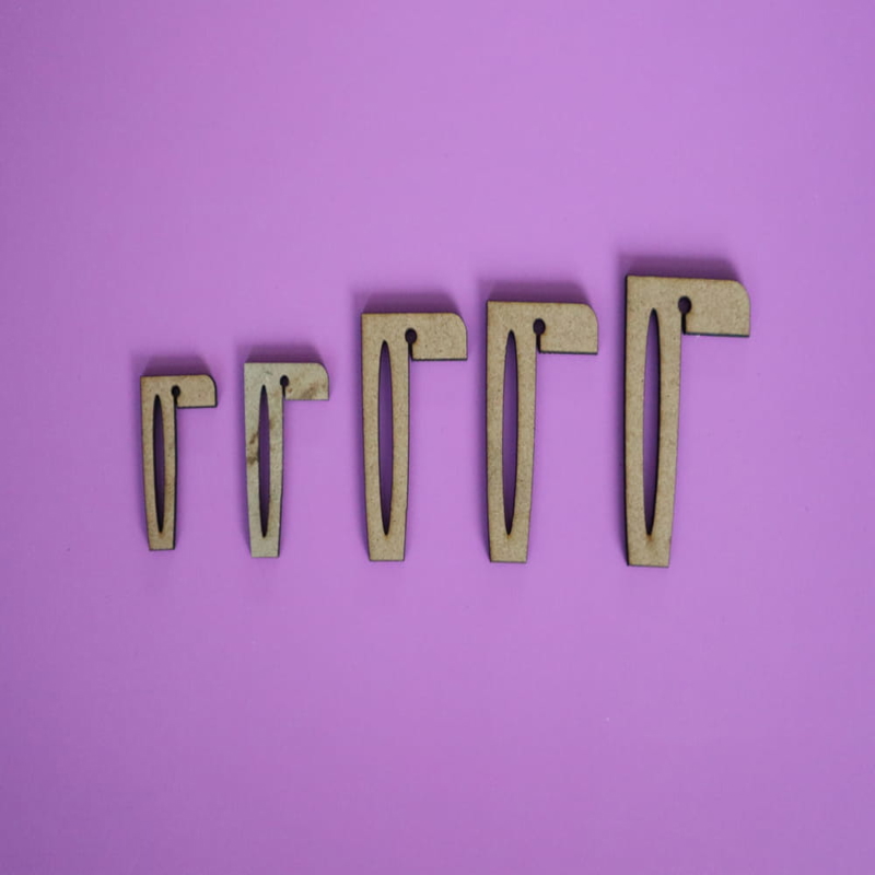 طرح فایل کورل cdr سنجاق تخت لانه زنبوری مناسب برای استفاده در دستگاه های cnc چوب و cnc لیزر - laser cut honeycomb bed pins laser hold down pins cdr file