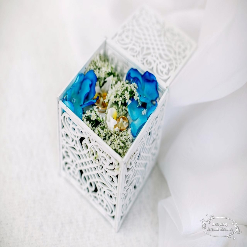 طرح جعبه عروسی ۹۰x۹۰x۹۰ مناسب برای استفاده در دستگاه های cnc چوب و cnc لیزر - laser cut wedding box 90x90x90 cdr file