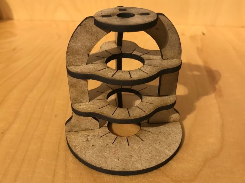 طرح ابزار ترازبندی لیزری مناسب برای استفاده در دستگاه های cnc چوب و cnc لیزر - laser cut laser alignment tool dxf file