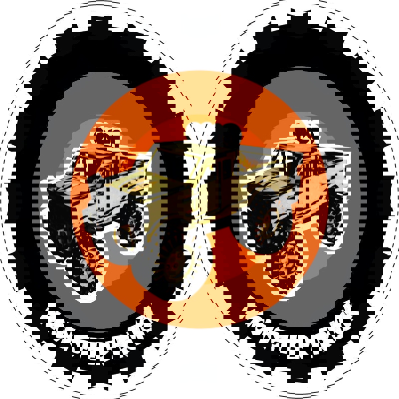 طرح پازل سه بعدی کامیون هیولا مناسب برای استفاده در دستگاه های cnc چوب و cnc لیزر - laser cut monster truck 3d puzzle dxf file