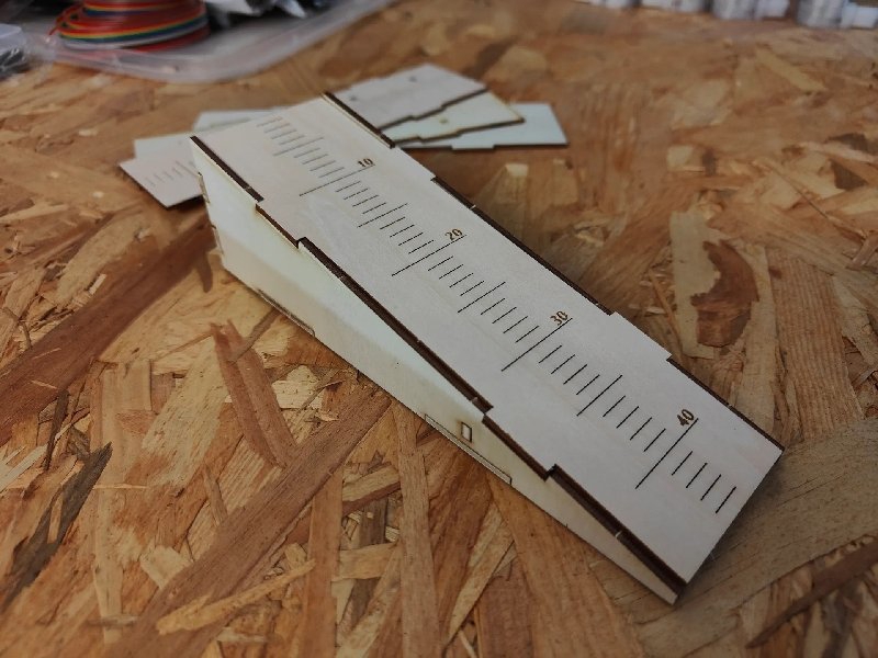 طرح دستگاه تست رمپ مناسب برای استفاده در دستگاه های cnc چوب و cnc لیزر - laser cut ramp test jig