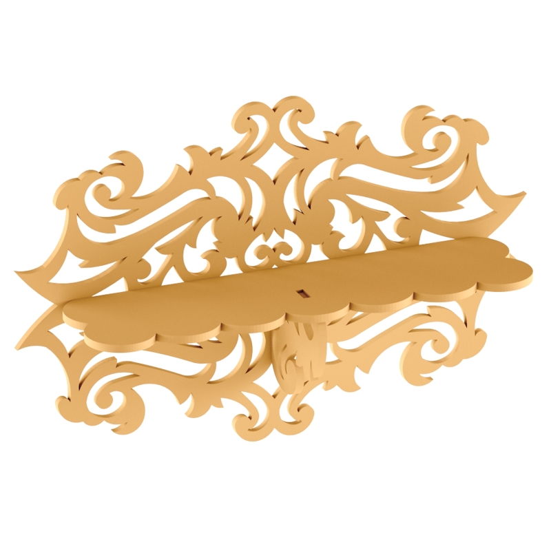 طرح قفسه چوبی مناسب برای استفاده در دستگاه های cnc چوب و cnc لیزر - wooden shelf dxf file
