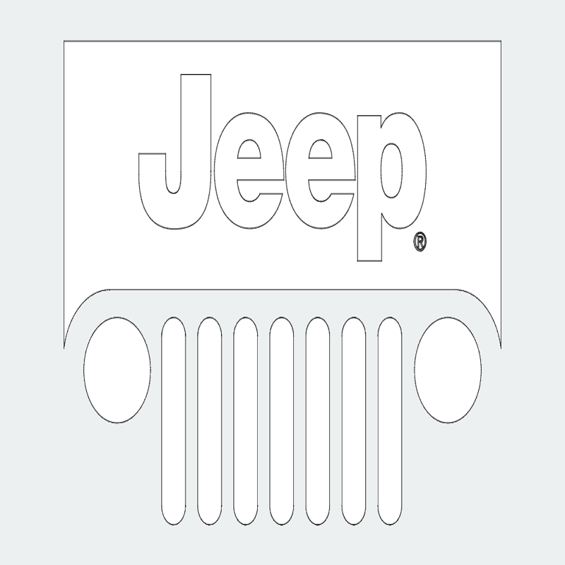 طرح جیپ مناسب برای استفاده در دستگاه های cnc چوب و cnc لیزر - jeep dxf file