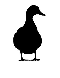 طرح اردک سرسبز نشسته مناسب برای استفاده در دستگاه های cnc چوب و cnc لیزر - mallard ducks sitting dxf file