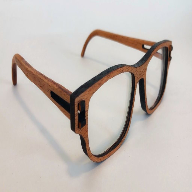 طرح لیوان چوبی مناسب برای استفاده در دستگاه های cnc چوب و cnc لیزر - laser cut wooden glasses dxf file