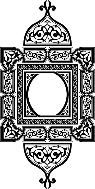 طرح فایل AI با طرح ایرانی مناسب برای استفاده در دستگاه های cnc چوب و cnc لیزر - persian motif ai file