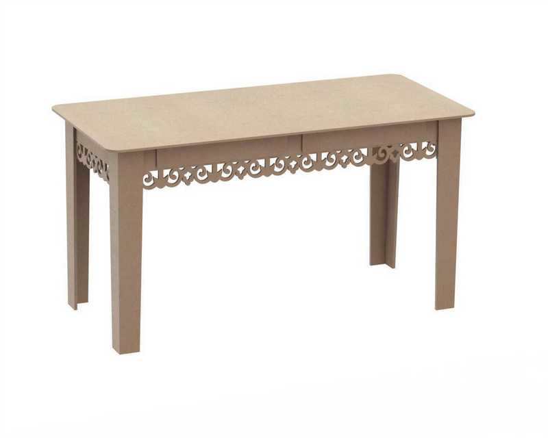 طرح کیت برش میز لیزری مناسب برای استفاده در دستگاه های cnc چوب و cnc لیزر - laser cut table kit cdr file