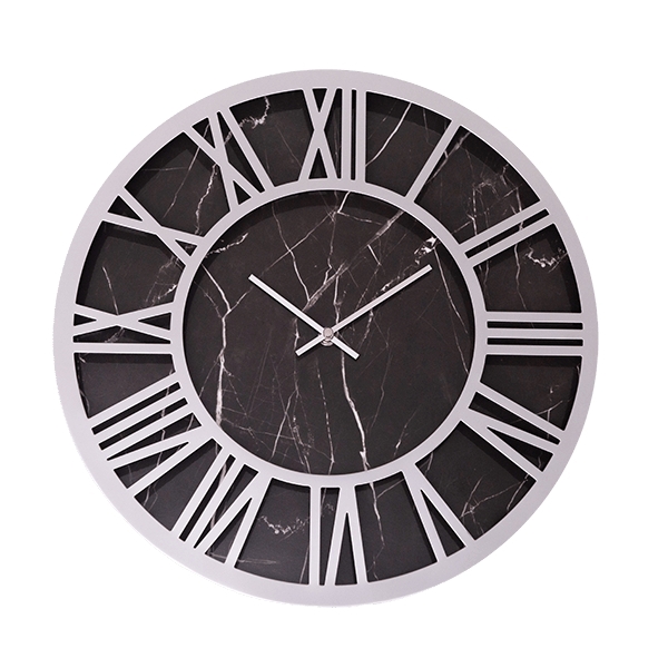 طرح ساعت دیواری مدرن مناسب برای استفاده در دستگاه های cnc چوب و cnc لیزر - laser cut ultra modern contemporary wall clock cdr file