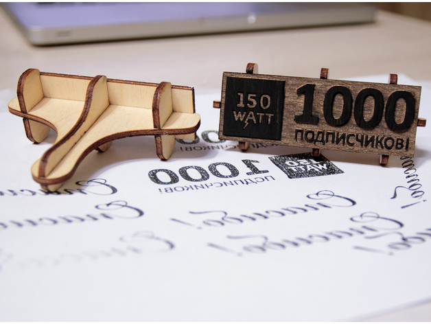 طرح مهر تخته سه لا مناسب برای استفاده در دستگاه های cnc چوب و cnc لیزر - plywood stamp lasercut dxf file