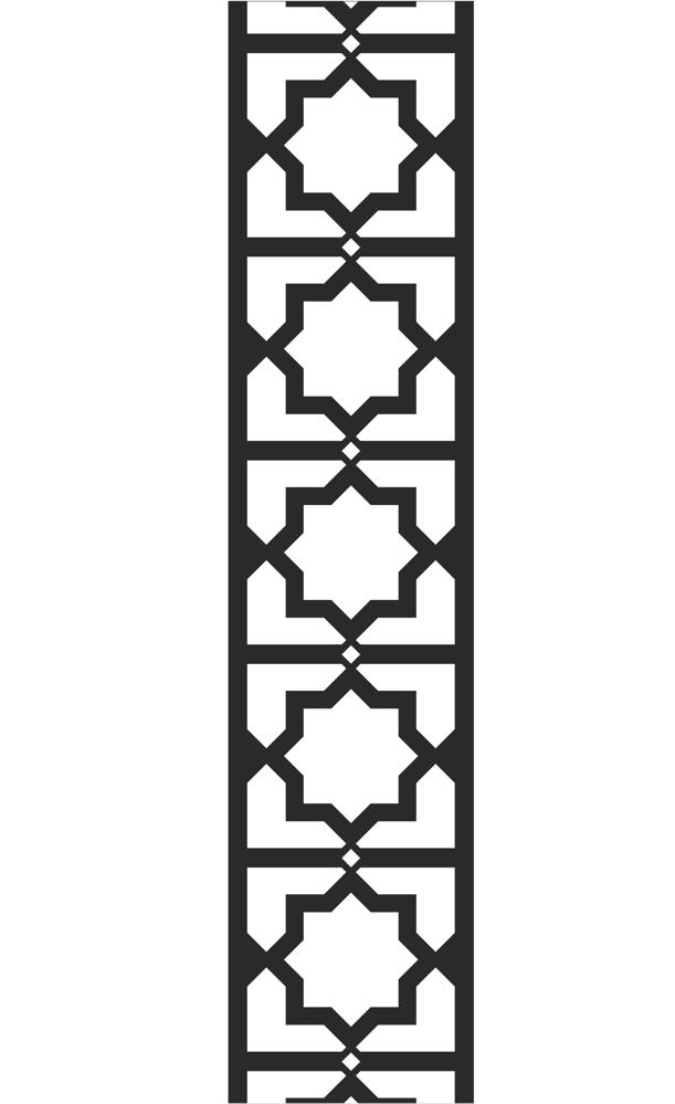 طرح وکتور به سبک چینی مناسب برای استفاده در دستگاه های cnc چوب و cnc لیزر - chinese style vector pattern dxf file