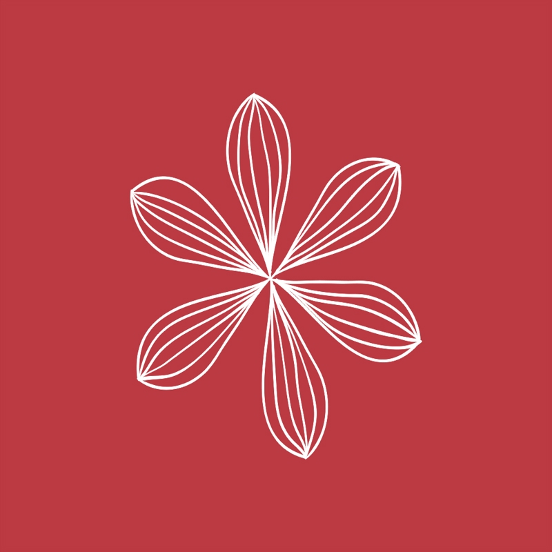طرح گل شماره ۴ مناسب برای استفاده در دستگاه های cnc چوب و cnc لیزر - flower 4 dxf file