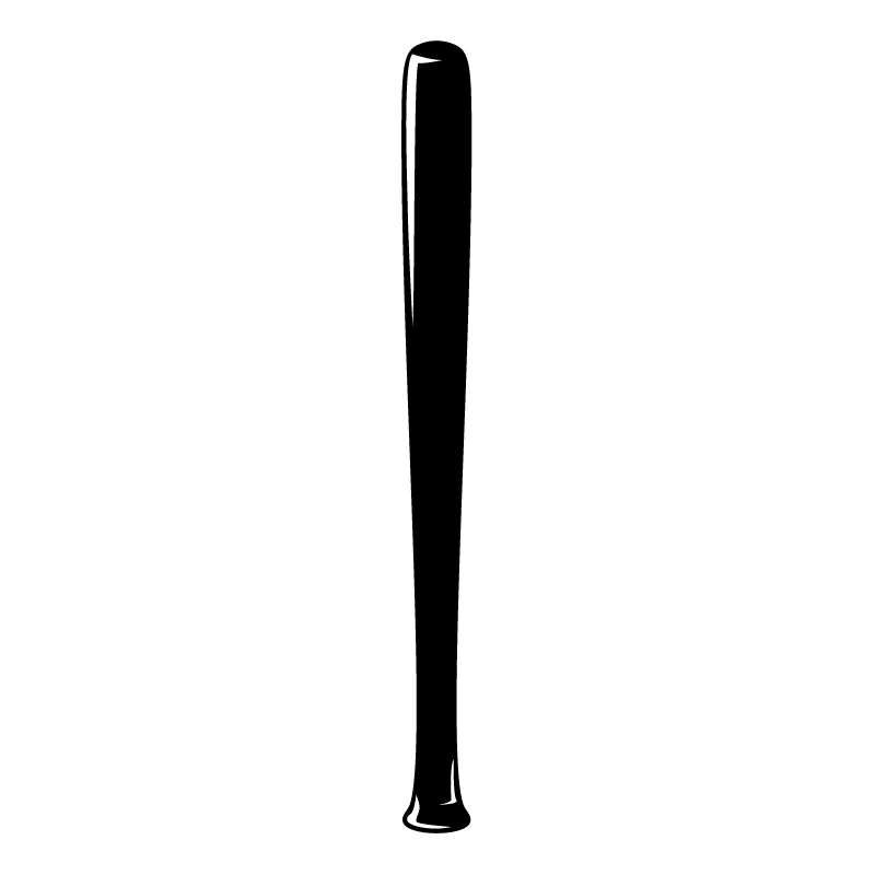 طرح چوب بیسبال مناسب برای استفاده در دستگاه های cnc چوب و cnc لیزر - baseball bat dxf file