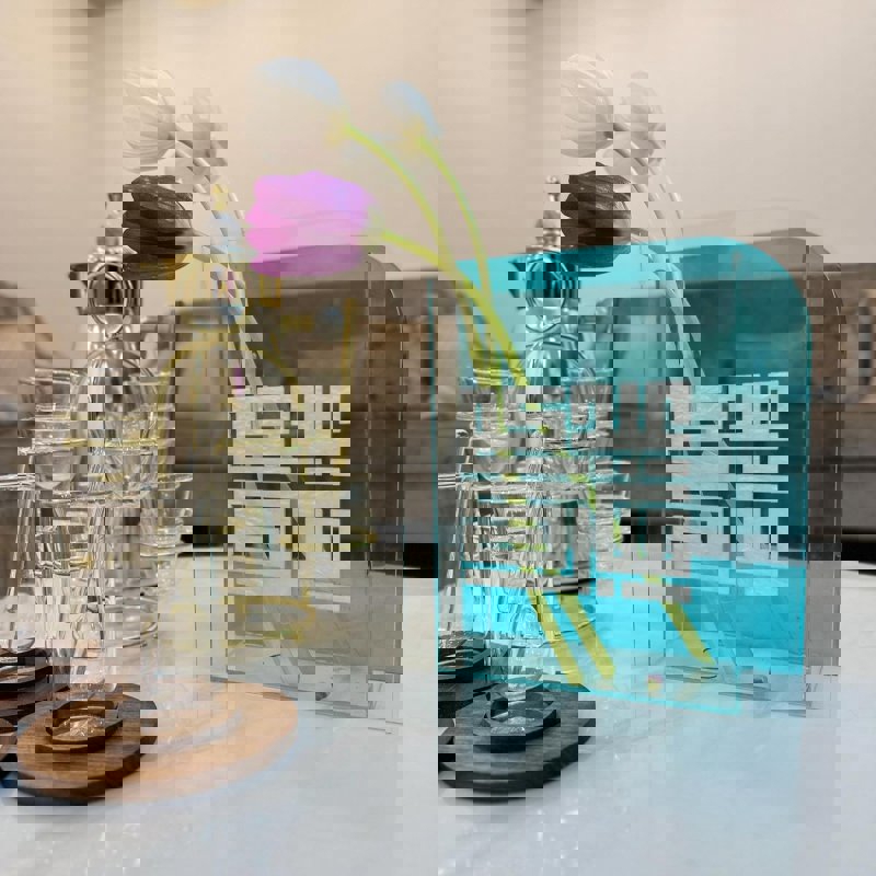 طرح گلدان اکریلیک ، دکور منزل عید رمضان مناسب برای استفاده در دستگاه های cnc چوب و cnc لیزر - laser cut acrylic vase eid ramadan home decor