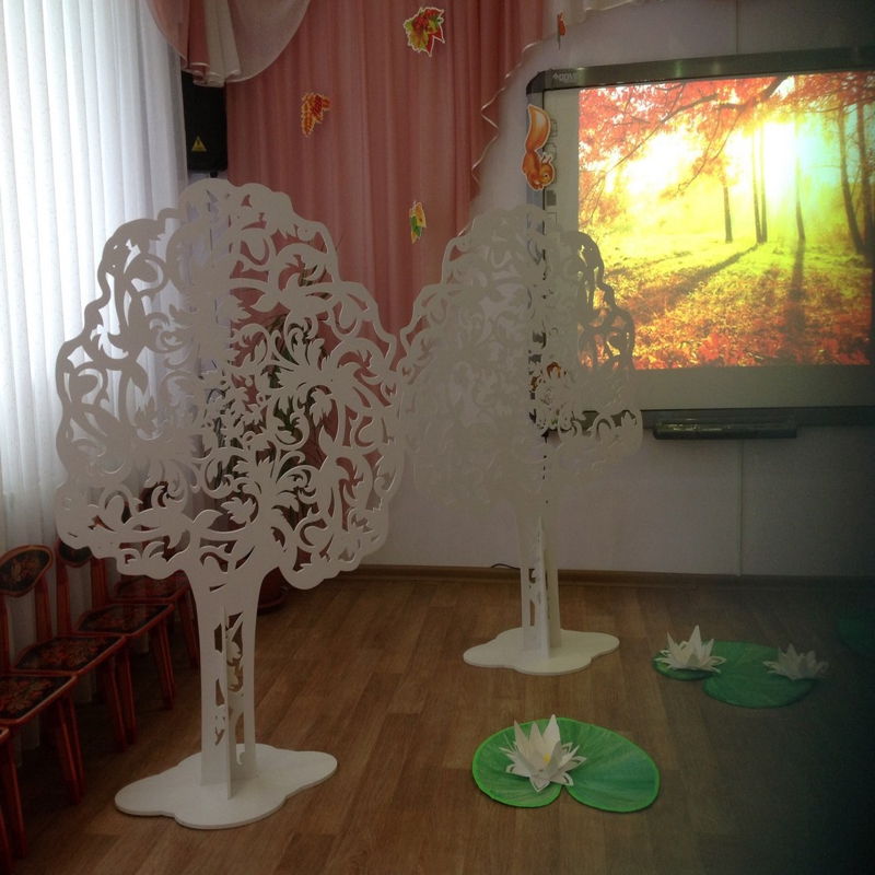 طرح درختان تزئینی تخته سه لا مناسب برای استفاده در دستگاه های cnc چوب و cnc لیزر - plywood decorative trees cdr file