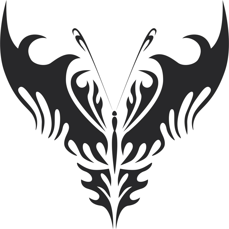 طرح وکتور پروانه شماره 024 مناسب برای استفاده در دستگاه های cnc چوب و cnc لیزر - butterfly vector art 024 cdr file