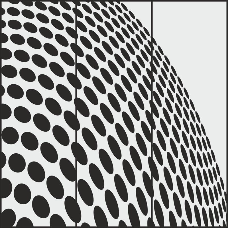 طرح سندبلاست ۲۱۶۳ مناسب برای استفاده در دستگاه های cnc چوب و cnc لیزر - sandblast pattern 2163 cdr file